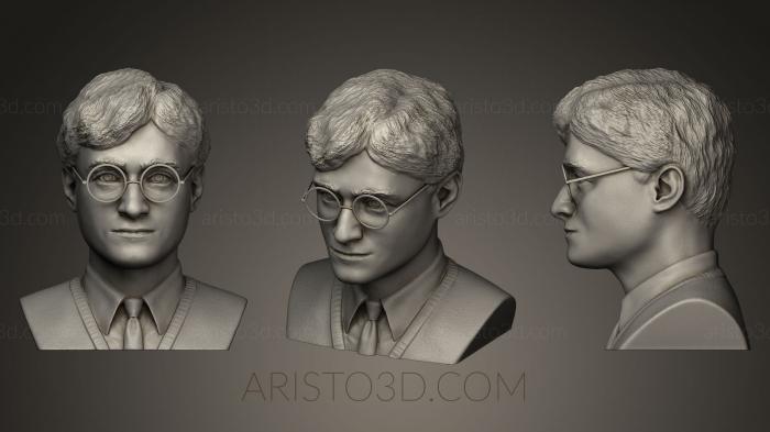 Busts and bas-reliefs of famous people (BUSTC_0237) 3D model for CNC machine